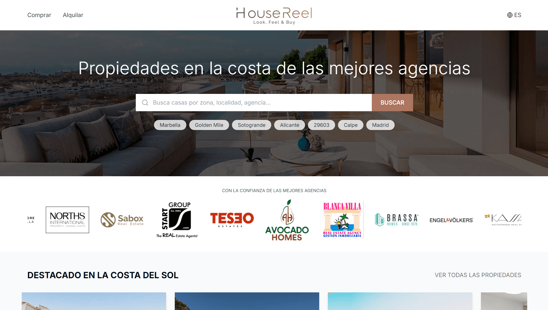 Portal inmobiliario en vídeo
